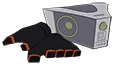 Mic's Speaker & Gloves