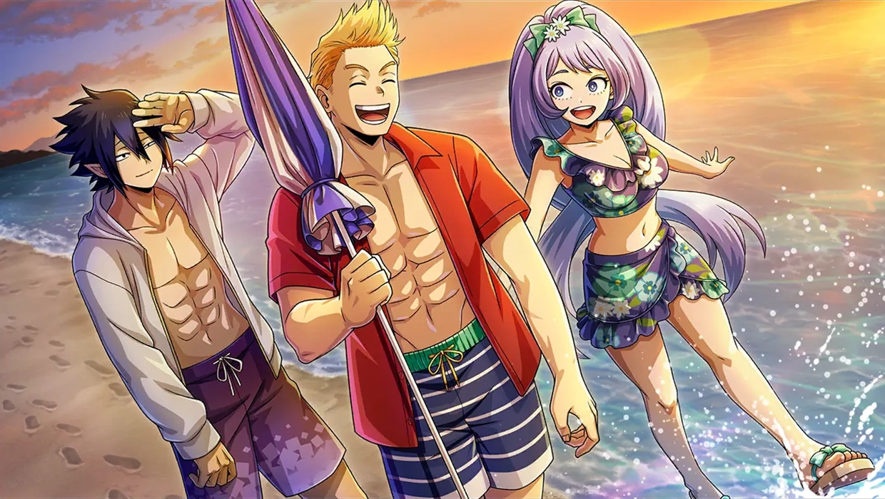 Beach Sunset My Hero Ultra Impact Database